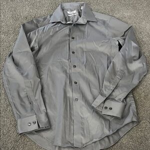 Calvin Klein Gray Dress Shirt